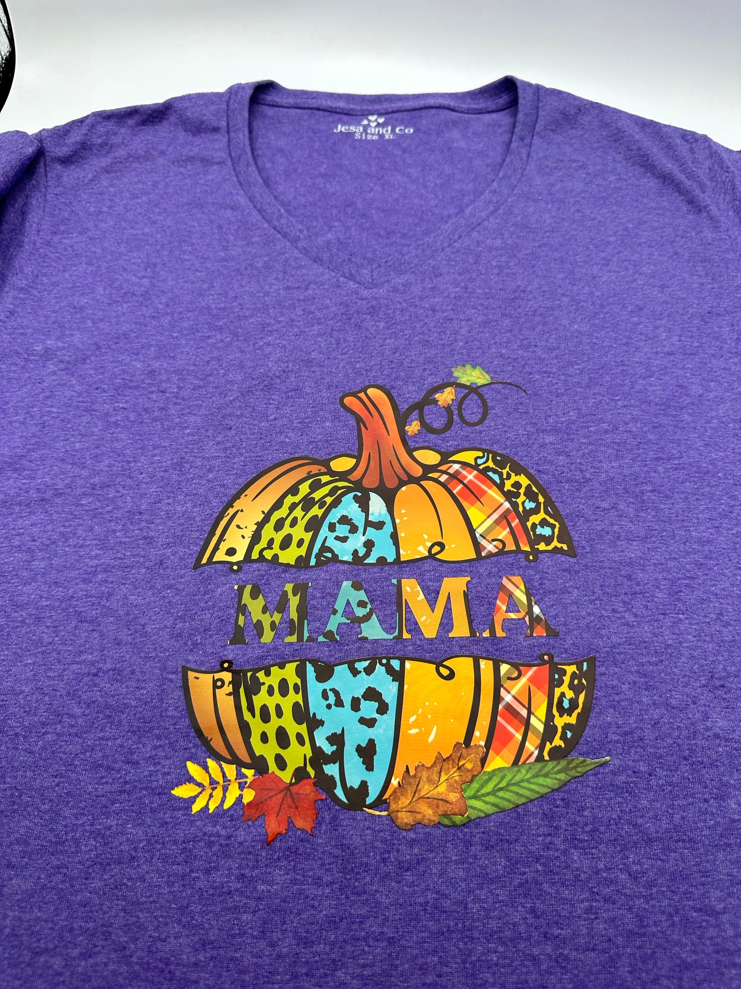 MAMA V NECK FALL T-SHIRTS