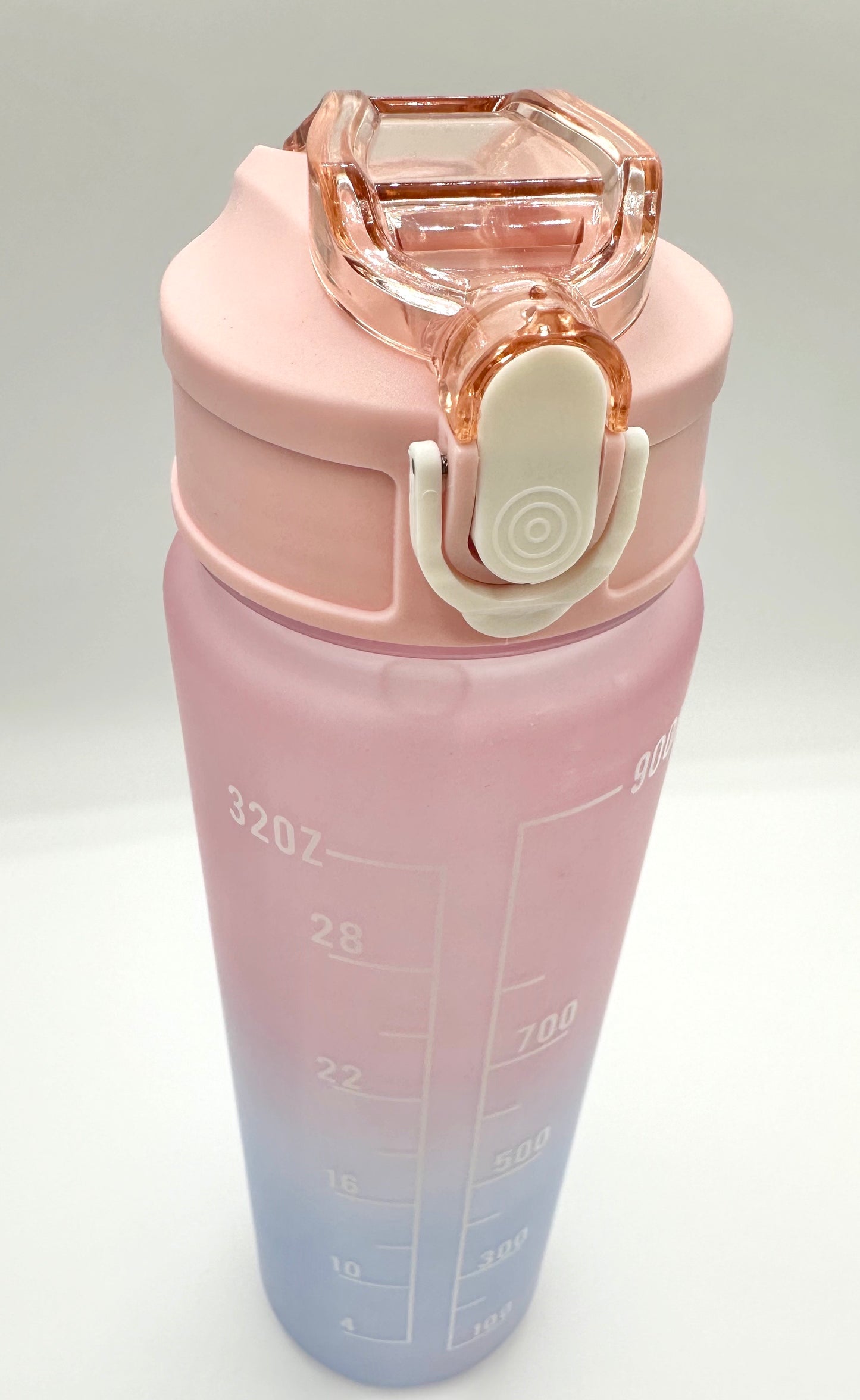 1 PC PINK BLUE OMBRÉ WATER BOTTLES